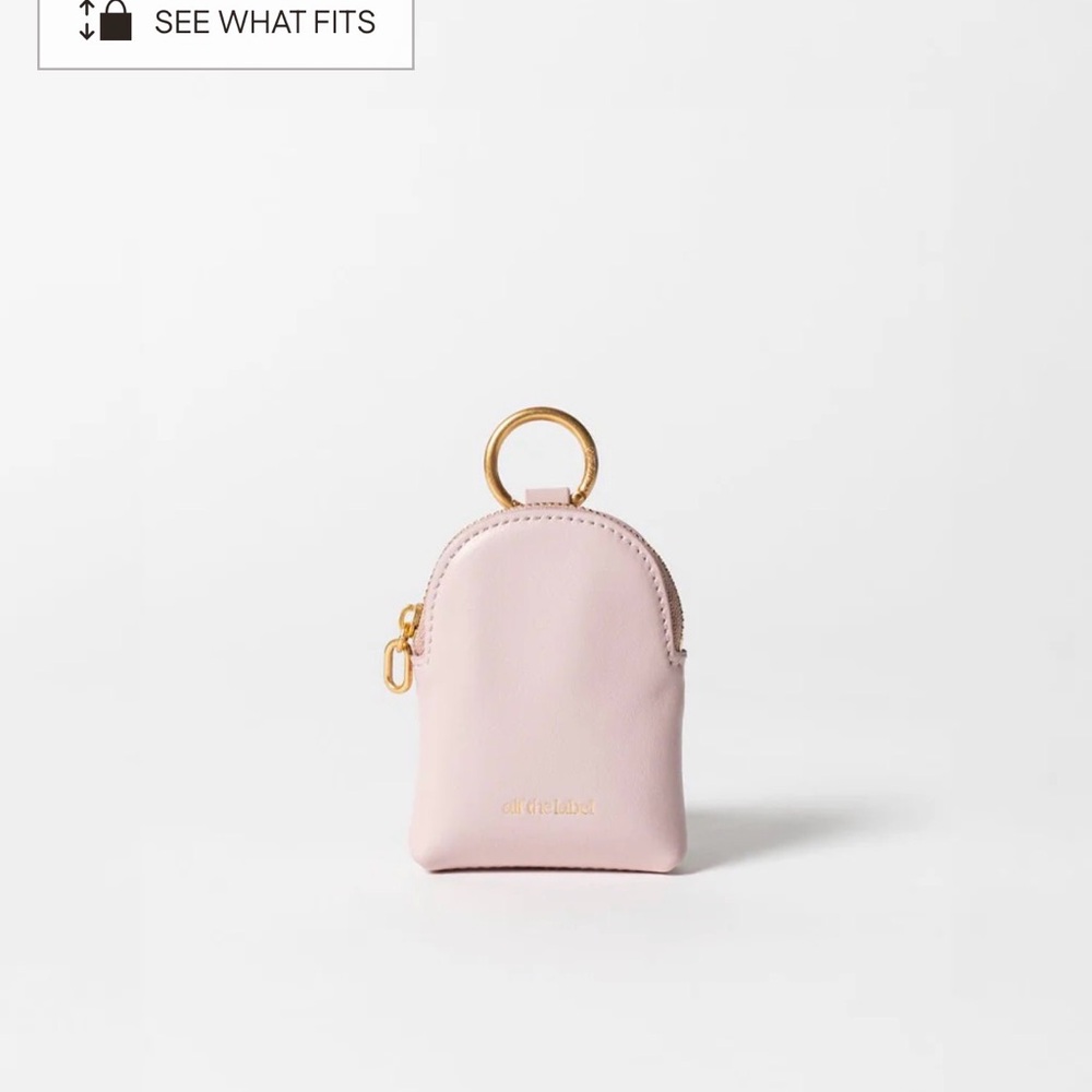 Mimi zip pouch Alf the label- light pink